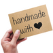 Етикетка крафт 100х150 мм &laquo;Handmade 04&raquo; (100 шт/рулон)