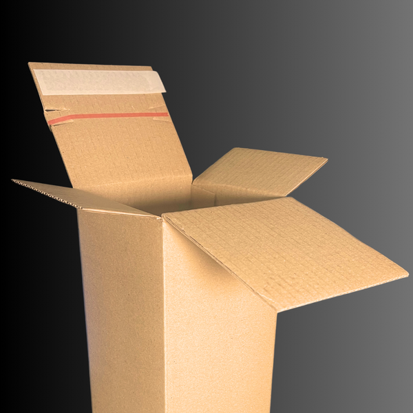 Картонная коробка 112х112х360 мм Smart Box самосборная самоклеющаяся с отрывной лентой