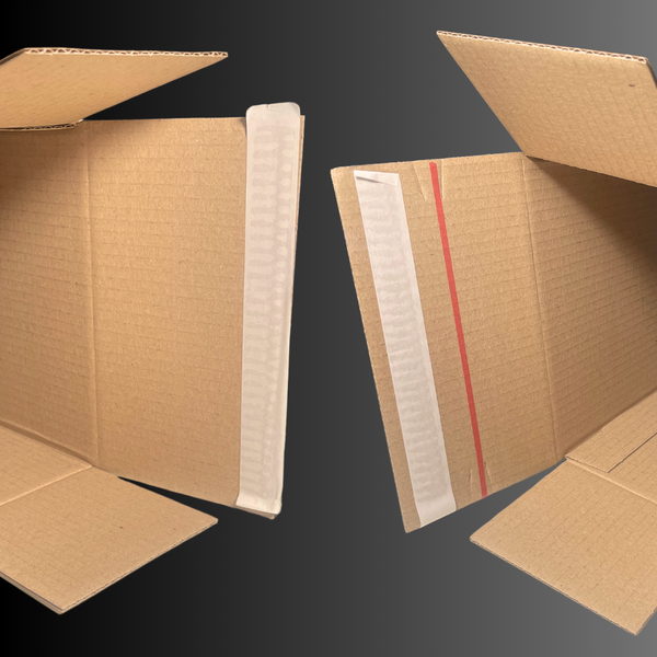 Картонна коробка 208х118х357 мм Smart Box самозбірна самоклеюча з відривною стрічкою